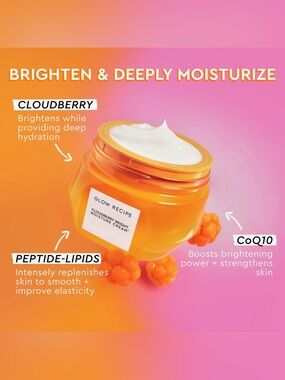 Glow Recipe Orange Cloudberry Bright Moisture Cream Jar